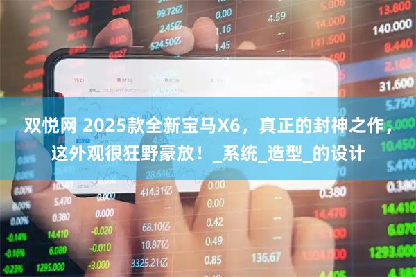 双悦网 2025款全新宝马X6，真正的封神之作，这外观很狂野豪放！_系统_造型_的设计