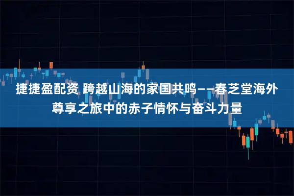 捷捷盈配资 跨越山海的家国共鸣——春芝堂海外尊享之旅中的赤子情怀与奋斗力量